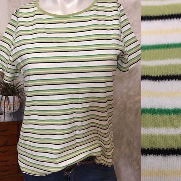 White Stag Vintage Style Stripe Tee! Algoon - Picture 1 of 4